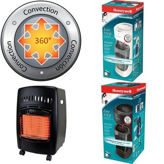 Pallet – 26 Pcs – Humidifiers / De-Humidifiers, Heaters – Customer Returns – Honeywell, LEVOIT, Zhongshan Smarton Hardware Industrial Co., LTD, Dyna-Glo