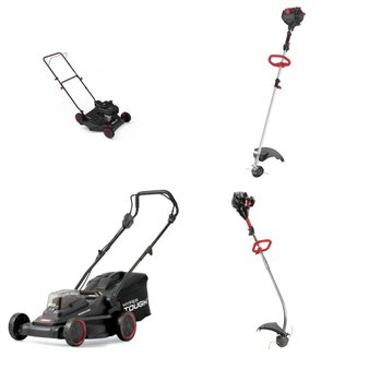 Pallet – 5 Pcs – Mowers, Trimmers & Edgers – Customer Returns – Hyper Tough