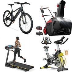 Pallet – 9 Pcs – Exercise & Fitness, Cycling & Bicycles, Vehicles, Unsorted – Customer Returns – POOBOO, Sesslife, Costway, Hyper Bicycles