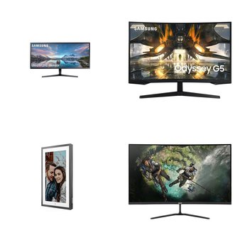 Pallet – 26 Pcs – Monitors – Damaged / Missing Parts / Tested NOT WORKING – Samsung, ACER, LG, LENOVO