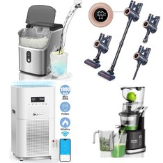 Pallet - 34 Pcs - Vacuums, Unsorted, Massagers & Spa, Kitchen & Dining - Customer Returns - ONSON, RENPHO, INSE, Naipo