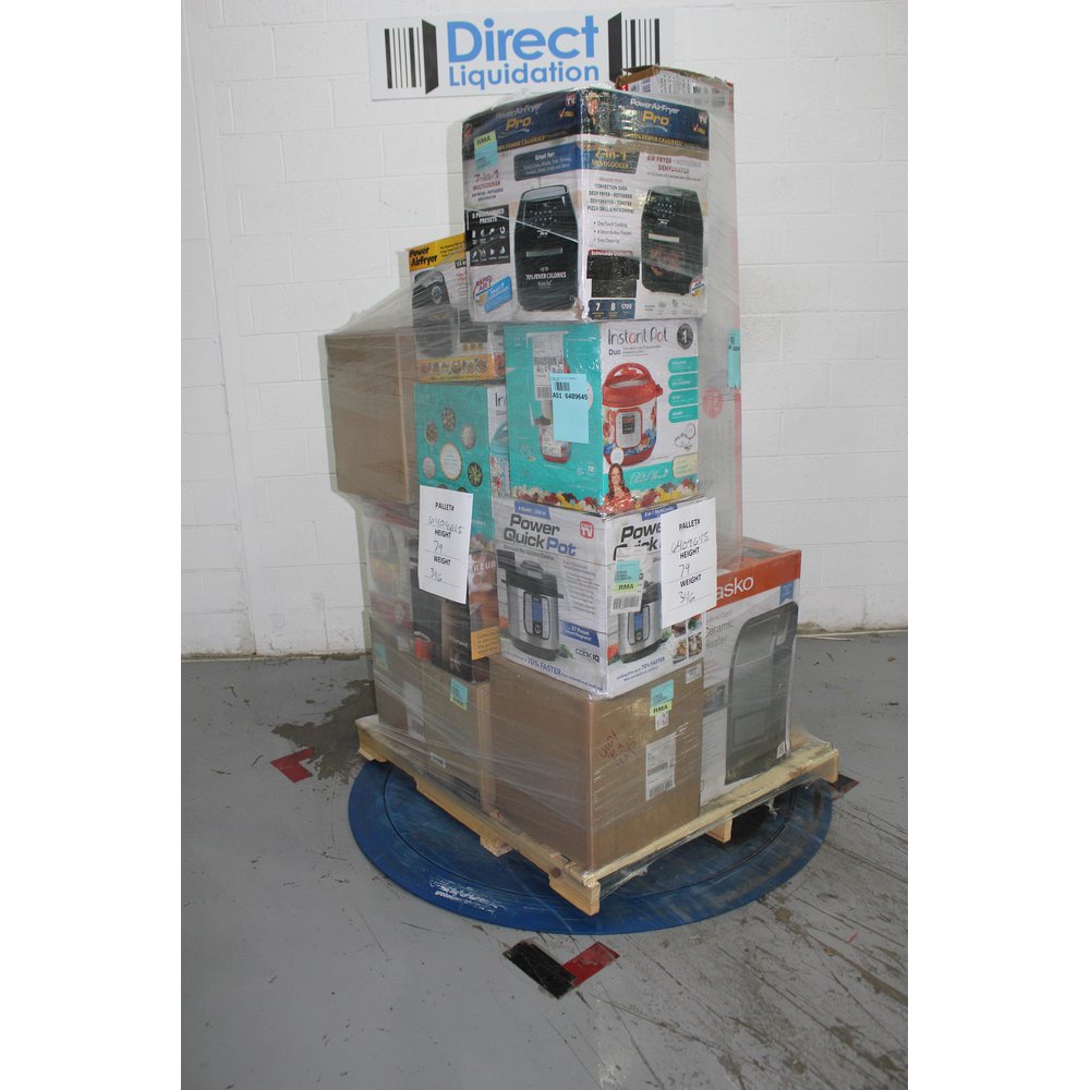 Wholesale - Pallet - 20 Pcs - Deep Fryers, Slow Cookers, Roasters