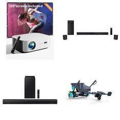 Pallet - 45 Pcs - Speakers, Projector, All-In-One, Portable Speakers - Customer Returns - onn., HP, EPSON, Samsung