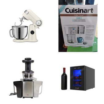 Flash Sale! 4 Pallets – 299 Pcs – Cases, Drip Brewers / Perculators, Blankets, Throws & Quilts, Food Processors, Blenders, Mixers & Ice Cream Makers – Mixed Conditions – JCPenney