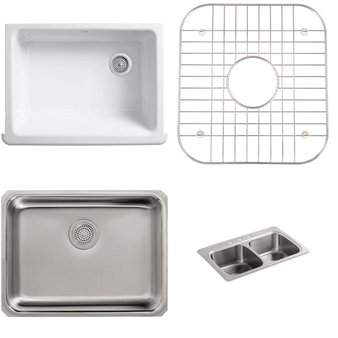 Pallet – 12 Pcs – Kitchen & Bath Fixtures, Hardware – Customer Returns – Kohler, ProFlo, Signature Hardware, TOTO USA