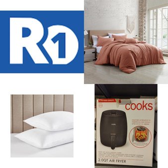 Pallet – 27 Pcs – Pillows, Kitchen & Dining, Lighting & Light Fixtures, Rugs & Mats – Mixed Conditions – Unmanifested Bedding, Mohawk Home, Fieldcrest, HOME EXPRESSIONS