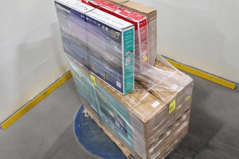 1 Pallets – 10 Pcs – New LED & LCD – New and New Damaged Box – Walmart