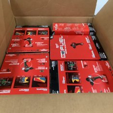 3 Parcel Boxes - 134 Pcs - Tool Accessories, Power Tools - Conditionally Assessed Milwaukee Tools Returns (Conditions in Manifest)