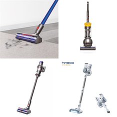Pallet - 17 Pcs - Vacuums - Damaged / Missing Parts / Tested NOT WORKING - Shark, Dyson, Tineco, Bissell