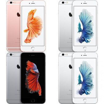 5 Pcs – Apple iPhone 6S Plus – Refurbished (GRADE B – Unlocked) – Models: 3A551LL/A, MN352LL/A, MKW52LL/A, MKW62LL/A