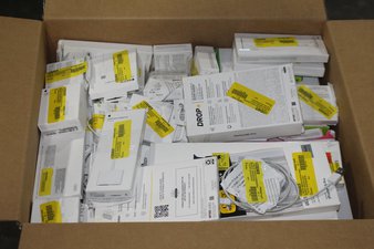 1 Parcel Box – 78 Pcs – Other, Apple Watch, Microsoft – Untested Customer Returns – Major Retailer