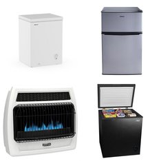 Pallet - 6 Pcs - Freezers, Refrigerators, Bar Refrigerators & Water Coolers, Heaters - Customer Returns - HISENSE, Thomson, Galanz, Dyna-Glo