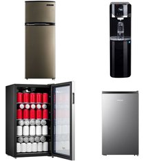 Pallet - 9 Pcs - Bar Refrigerators & Water Coolers, Refrigerators, Humidifiers / De-Humidifiers - Customer Returns - Great Value, Galanz, HISENSE, HoMedics