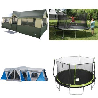 CLEARANCE! Pallet – 19 Pcs – Game Room, Camping & Hiking, Trampolines, Exercise & Fitness – Overstock – EastPoint, Ozark Trail
