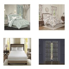 6 Pallets - 520 Pcs - Curtains & Window Coverings, Rugs & Mats, Bedding Sets, Pillows - Like New or New Customer Returns - JC Penney