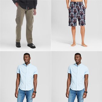 103 Pcs – Dress Shirts, Jeans, Pants & Shorts – New, Like New – Retail Ready – Deadpool, Wrangler, Goodfellow & Co, Goodfellow