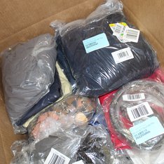 1 Parcel Box - 43 Pcs - Like New and New Apparel - Dress Shirts, Jeans, Pants & Shorts, Underwear & Socks - JC Penney
