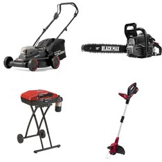 Pallet - 8 Pcs - Other, Mowers, Camping & Hiking, Power Tools - Customer Returns - Hyper Tough, Ozark Trail, The Coleman Company, Inc., Black Max