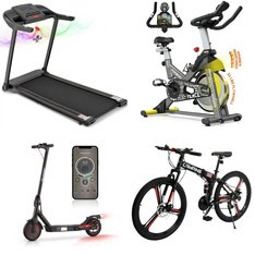 Pallet - 12 Pcs - Exercise & Fitness, Cycling & Bicycles, Unsorted, Vehicles - Customer Returns - Naipo, Best Choice Products, Funcid, Funtok