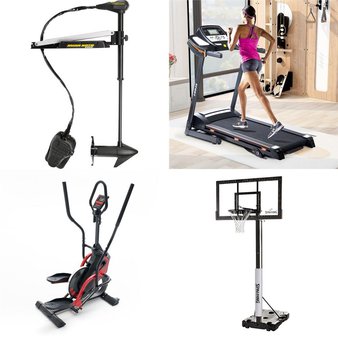 Friday Deals 3 Pallets 20 Pcs Exercise Fitness Outdoor Sports Golf Untested Customer Returns Spalding Cubii Bowflex Lifetime
