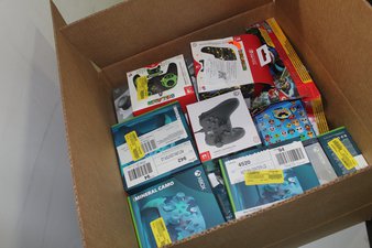 1 Parcel Box – 24 Pcs – OPEN BOX Video Game Controllers – Walmart
