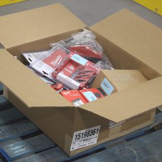 1 Parcel Box - 72 Pcs - Milwaukee Tools - Untested Customer Returns - Major Retailer