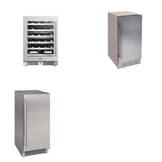 Pallet - 3 Pcs - Bar Refrigerators & Water Coolers, Kitchen & Dining, Food Processors, Blenders, Mixers & Ice Cream Makers - Untested Customer Returns - EdgeStar, Landmark, AVALLON GLOBAL