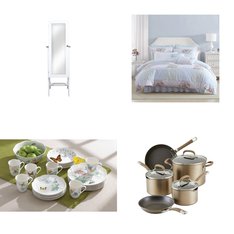 3 Pallets - 679 Pcs - Curtains & Window Coverings, Decor, Bath, Sheets, Pillowcases & Bed Skirts - Like New or New Customer Returns - JC Penney