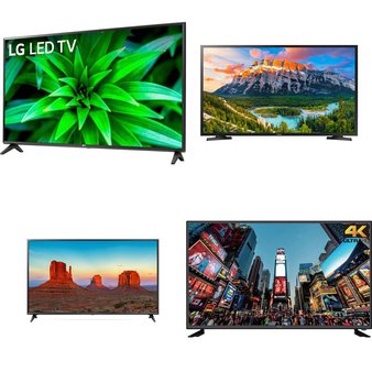 5 Pcs – LED/LCD TVs (42″ – 43″) – Refurbished (GRADE A, GRADE B) – LG, RCA, Samsung