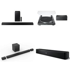 Pallet - 35 Pcs - Media Streaming Players (IPTV), Speakers - Damaged / Missing Parts / Tested NOT WORKING - Roku, Samsung, VIZIO, Onn
