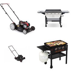 Pallet - 14 Pcs - Mowers, Other, Grills & Outdoor Cooking, Trimmers & Edgers - Customer Returns - Hyper Tough, Ozark Trail, Worx, Hart