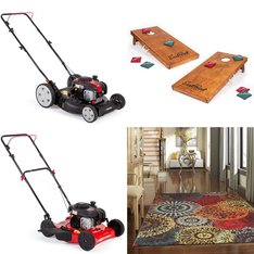Pallet - 11 Pcs - Mowers, Outdoor Play, Grills & Outdoor Cooking, Rugs & Mats - Customer Returns - Black Max, Hyper Tough, EastPoint Sports, Kingsford