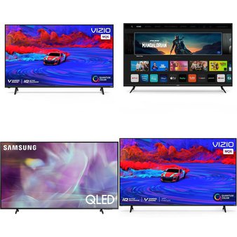 64 Pcs – LED/LCD TVs – Refurbished (GRADE A, GRADE B) – VIZIO, Samsung, TCL, Onn
