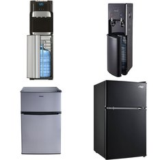 Pallet - 8 Pcs - Bar Refrigerators & Water Coolers, Freezers, Refrigerators - Customer Returns - Galanz, BRIO, Primo, Frigidaire