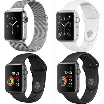5 Pcs – Apple Watch – Series 2 – Refurbished (GRADE D) – Models: MP032LL/A, MNP62LL/A, MP062LL/A, MNNW2LL/A