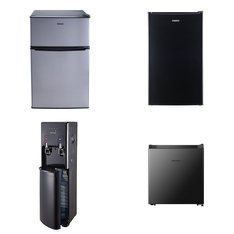 Pallet - 7 Pcs - Freezers, Bar Refrigerators & Water Coolers, Refrigerators - Customer Returns - HISENSE, Galanz, Primo