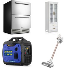 Pallet – 12 Pcs – Unsorted, Vacuums, Luggage, Bar Refrigerators & Water Coolers – Customer Returns – INSE, Bodega, Ktaxon, Nexpow