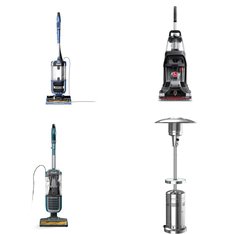 CLEARANCE! 1 Pallet - 8 Pcs - Vacuums, Heaters, Kitchen & Bath Fixtures - Customer Returns - Hoover, M & M, Shark, Mm