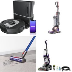 Pallet - 14 Pcs - Vacuums - Damaged / Missing Parts / Tested NOT WORKING - Hoover, Dyson, Shark, Bissell