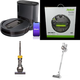 Pallet – 37 Pcs – Vacuums, Automotive Accessories – Damaged / Missing Parts / Tested NOT WORKING – Tineco, Shark, EverStart, Hoover