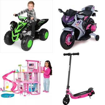 Pallet – 11 Pcs – Vehicles, Dolls, Powered, Pretend & Dress-Up – Overstock – Barbie, Razor, Minnie Mouse