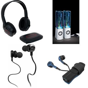 Pallet – 95 Pcs – Headphones & Portable Speakers – Customer Returns – iFrogz, Onn, Merkury Innovations, Monster
