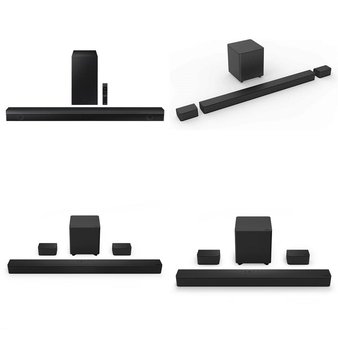 CLEARANCE! 2 Pallets – 53 Pcs – Speakers – Customer Returns – VIZIO, Samsung, TCL, Philips