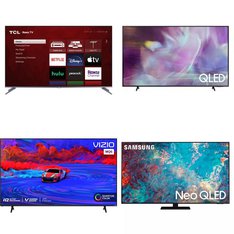 72 Pcs – LED/LCD TVs – Refurbished (GRADE A, GRADE B) – Samsung, VIZIO, TCL, LG