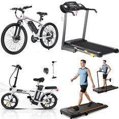 Pallet - 10 Pcs - Exercise & Fitness, Powered, Cycling & Bicycles, Unsorted - Customer Returns - MaxKare, AOVOPRO, UREVO, Miclon