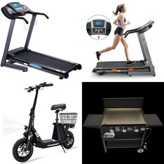 Pallet – 7 Pcs – Exercise & Fitness, Powered, Grills & Outdoor Cooking, Mowers – Customer Returns – MaxKare, AOVOPRO, Grillers Choice, EVERCROSS