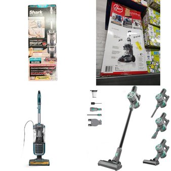 Pallet – 12 Pcs – Vacuums – Customer Returns – Wyze, Hoover, Shark, Bissell