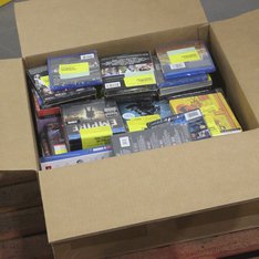 1 Parcel Box - 94 Pcs - DVD Discs, Blu-ray Discs - NEW/SEALED Products - Walmart