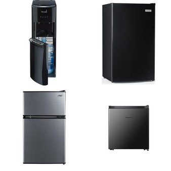 Pallet – 6 Pcs – Refrigerators, Freezers, Bar Refrigerators & Water Coolers – Customer Returns – HISENSE, Primo Water, Arctic King, Igloo