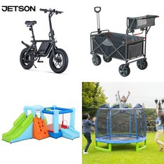 Pallet - 11 Pcs - Powered, Lenses, Cycling & Bicycles, Camping & Hiking - Customer Returns - Razor Power Core, Razor, National Geographic, Jetson